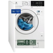 Electrolux EW7W674BI Serie 700 Lavasciuga Incasso 7-4 Kg 1551 rpm Classe D DualCare SensiCare Vapore (82x60x54 cm) colore Bianco