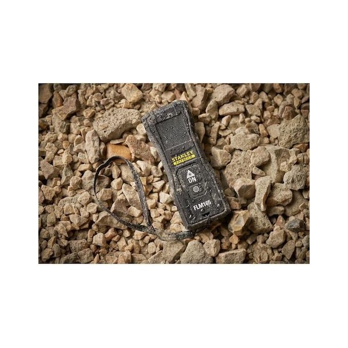 Stanley FMHT77165-0 FatMax Misuratore Laser 50 m precisione 1,5 mm batteria Li-Ion ricaricabile USB colore Nero