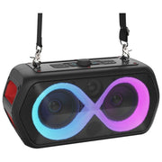 New Majestic 116139 BK FIRE 39 Altoparlante da festa 40 W RMS 320 W PMPO Bluetooth 5.3 TWS IPX4 colore Nero