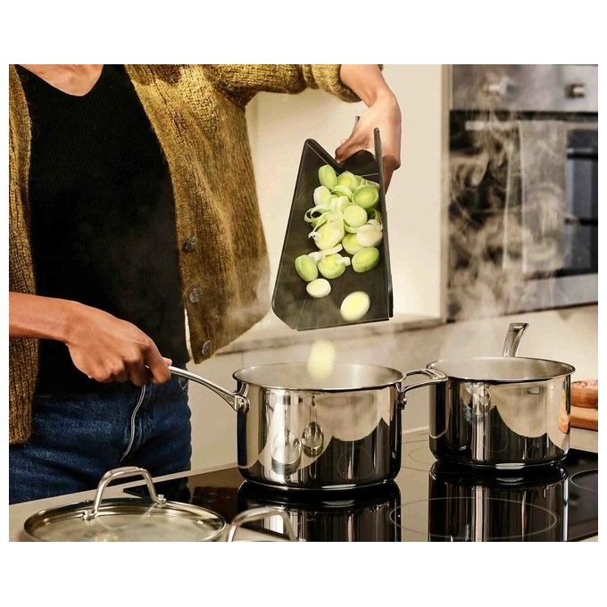 Joseph Joseph Chop2Pot Plus Tagliere da Cucina Nero