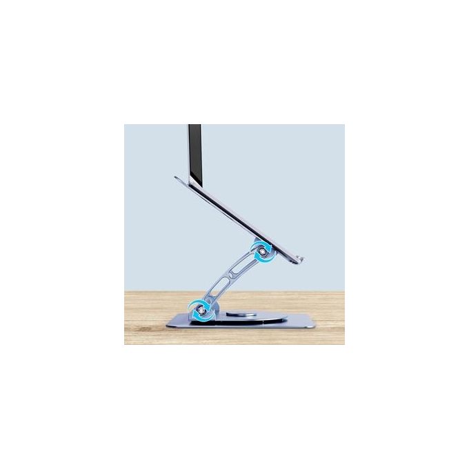 Atlantis Land P022-LS02-AGP Supporto per Computer Portatile Altezza e Inclinazione Regolabile Rotazione 360° Base Girevole Compatibile fino a 40,6 cm (16'') colore Argento