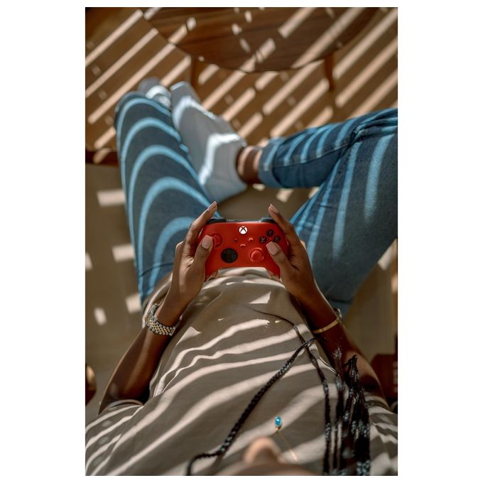 Xbox 1914 Pulse Red Controller Wireless Gamepad per Xbox Series X S Xbox One Windows 10 11 Android iOS colore Rosso