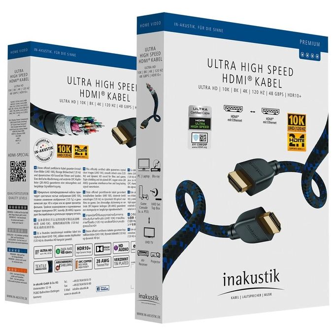 In-Akustik Premium II HDMI2.1 48G 5mt