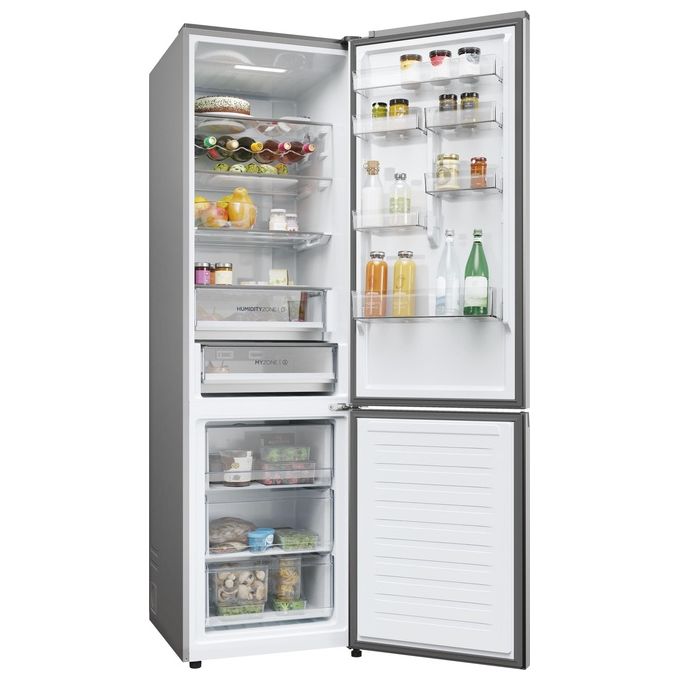 Haier HDPW5620DNPK Serie 5 Pro Frigorifero Combinato 406 L 205 cm Classe D 35 dB Total No Frost Wi-Fi colore Acciaio Inox
