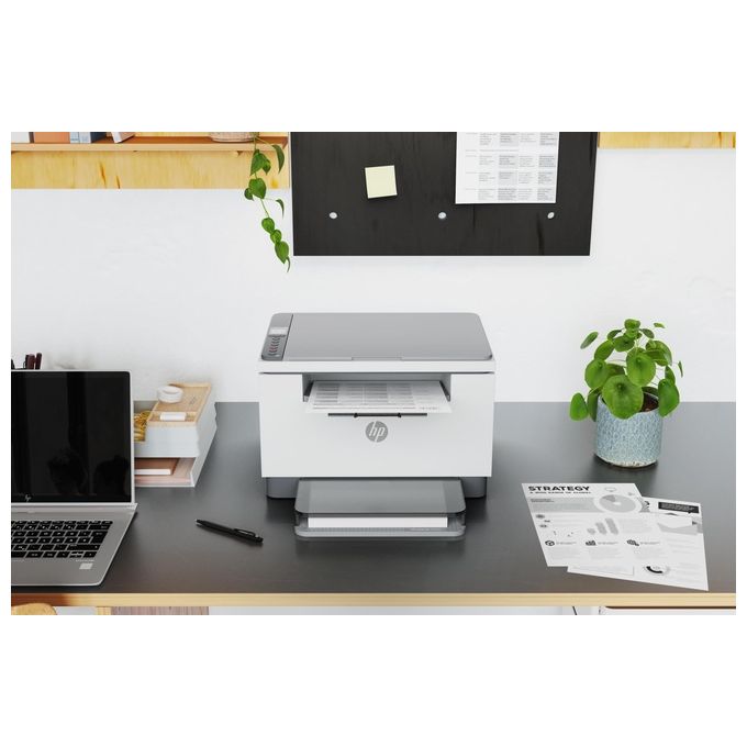 HP 8J9K4F LaserJet M234d Stampante Multifunzione Laser Mono A4 29 ppm Fronte Retro Automatico USB Apple AirPrint colore Grigio