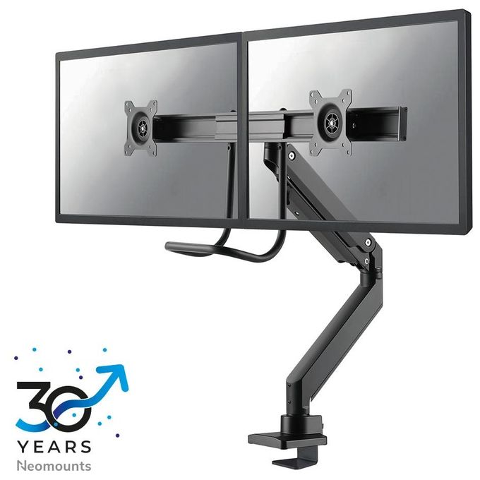 NewStar NeoMounts NM-D775DXBLACK Montaggio a Scrivania per Monitor Dimensione Schermo 10''-32'' Nero
