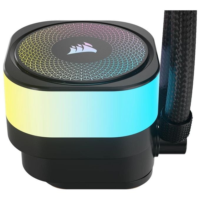 Corsair CW-9061018-WW iCUE LINK TITAN RX RGB Raffreddatore a Liquido 360 mm 3 Ventole 120 mm LGA1700 AM5 colore Nero