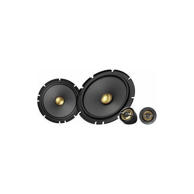 Pioneer TS-A1601C Serie A Altoparlanti Auto 2 Vie 16,5 cm 350 W 80 W RMS 4 Ω 90 dB 2 Pezzi colore Nero