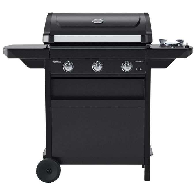 Campingaz Compact 3 LS Barbecue a Gas 3 Bruciatori Acciaio Smaltato Accensione Piezo