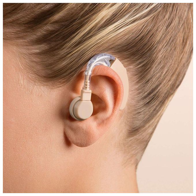 Beurer HA 20 Apparecchio Acustico che amplifica il volume di tutti i suoni interni ed esterni Volume regolabile 3 accessori per adattarlo individualmente al canale