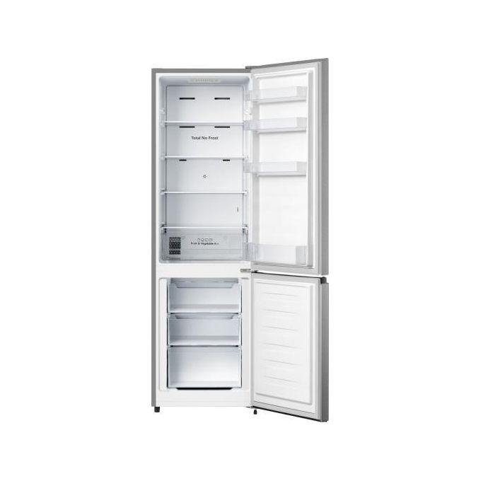 Hisense FCN255ACE Frigorifero Combinato 255 L 179,7 cm Classe E 38 dB Total No Frost Multi Airflow colore Inox