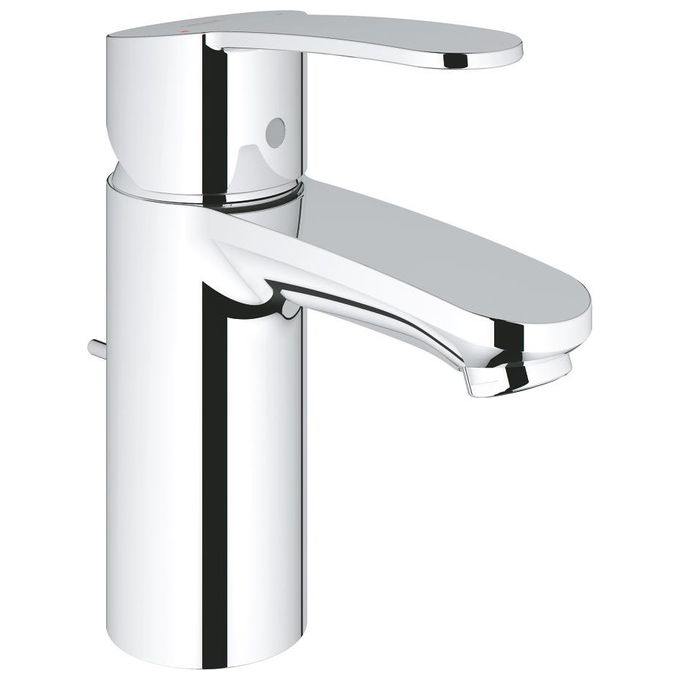 GROHE 3355220E Eurostyle Cosmopolitan Miscelatore Monocomando per Lavabo con Tecnologia EcoJoy e Limitatore di Portata colore Cromo