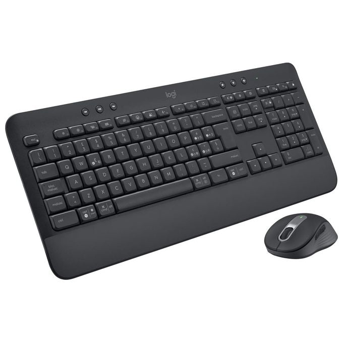 Logitech 920-010996 Signature MK650 Combo for Business Kit Tastiera e Mouse Wireless Bluetooth QWERTY Italiano colore Grafite