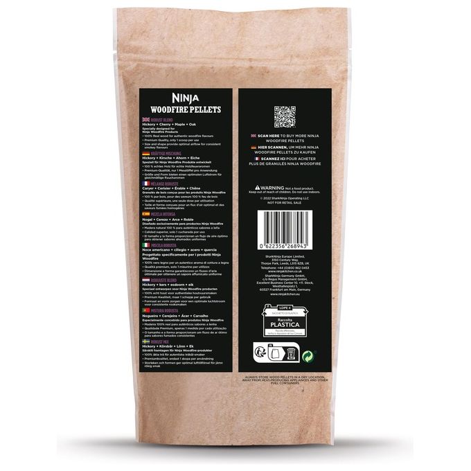 Ninja Pellet Woodfire Miscela Robusta 900gr