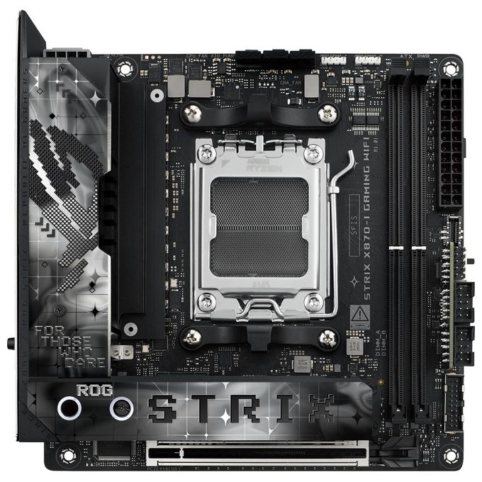 ASUS 90MB1IW0-M0EAY0 ROG Strix X870-I Scheda madre AM5 DDR5 USB4 Wi-Fi 7 Mini-ITX colore Nero