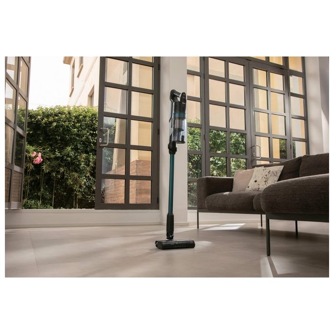 Hoover HF1P10P011 HF1 Plus Aspirapolvere a Bastone Ciclonico Senza Sacco 0,7 L 165 W 45 min autonomia colore Nero Blu