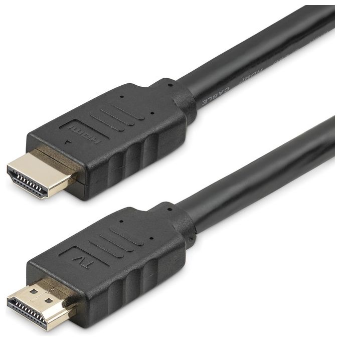 StarTech HD2MM10MA Cavo HDMI 2.0 Attivo 4K 60Hz 18 Gbps CL2 10 m colore Nero