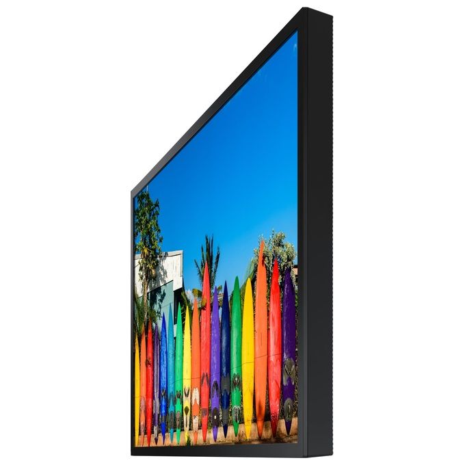 Samsung LH46OMBEBGBXEN OM46B Monitor Digital Signage 46'' Full HD 1920 x 1080 Pixel 4000 cd-m² 24-7 Wi-Fi VESA 400x400 mm IP5X colore Nero