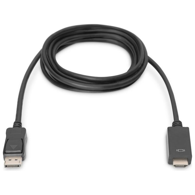 Digitus Cavo Displayport 1.2 a Hdmi 4kx2k 2mt