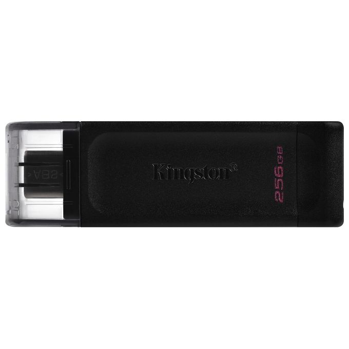 Kingston Technology 70 Unita' Flash USB 256Gb USB tipo-C 3.2 Gen 1 Nero