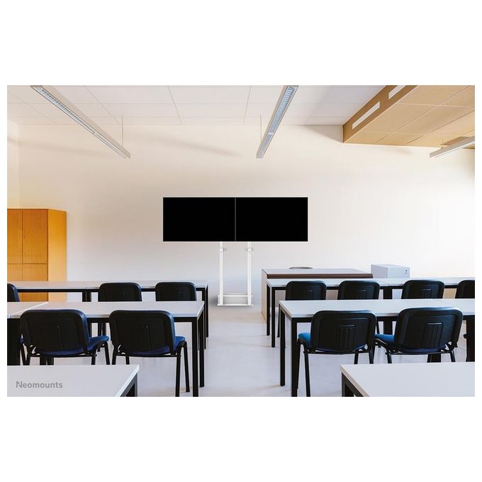 Neomounts ADM-875WH2 Adattatore per doppio schermo 42'' a 65'' VESA max 800x400 40 Kg per schermo colore Bianco