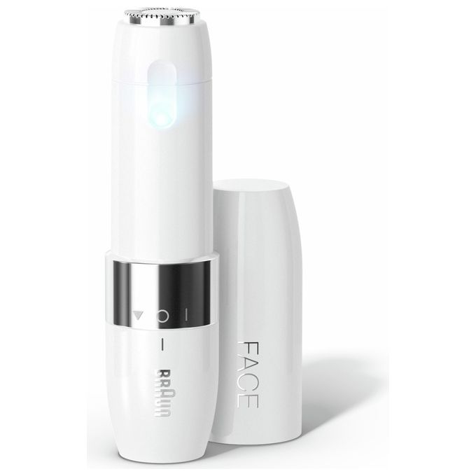Braun FS1000 Face Mini Depilatore Elettrico Donna Viso Smartlight colore Bianco