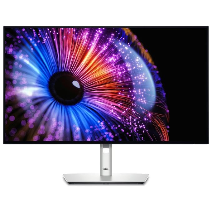 Dell U2724DE UltraSharp Monitor PC 27'' QHD 2560x1440 IPS 120Hz Thunderbolt 4 90W Hub USB RJ45 colore Nero Argento