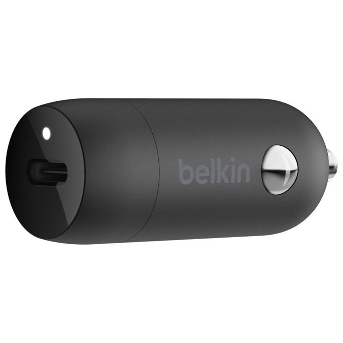 Belkin CCA004btBK BoostCharge USB-C Caricabatterie da 30W PD PPS Technology Nero