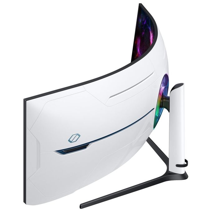 Samsung LS57CG952NUXEN Odyssey Neo G9 Monitor Gaming 57'' Dual UHD 7680x2160 Pixel 240 Hz 1 ms GtG Quantum Mini LED HDR1000 colore Nero