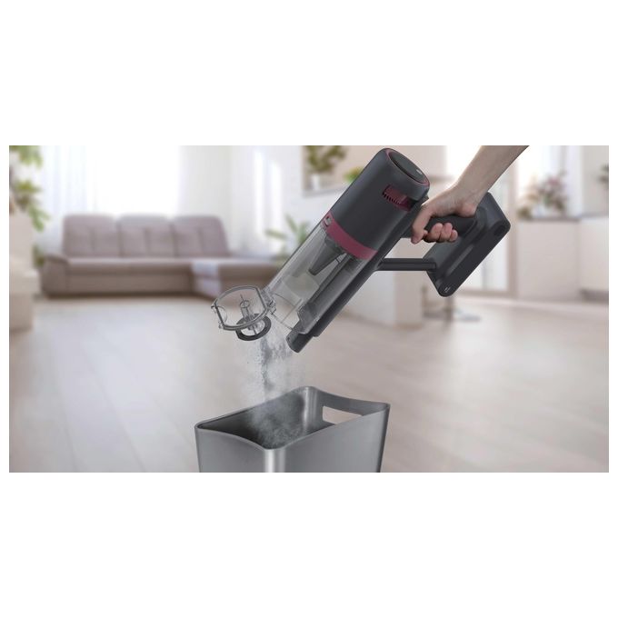 Hoover HFG10HX011 Go Scopa Elettrica Senza Filo Senza Sacchetto 0,55 L 200 W autonomia 45 min colore Grigio Magenta
