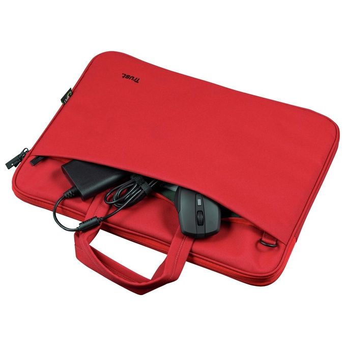 Trust Bologna Borsa per Notebook 16'' Valigetta Ventiquattrore Rosso