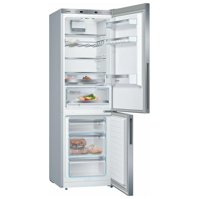 Bosch KGE36ALCA Frigorifero Combinato Capacita' 312 Litri Classe energetica C Low Frost Tecnologia inverter intelligente 186 cm Inox