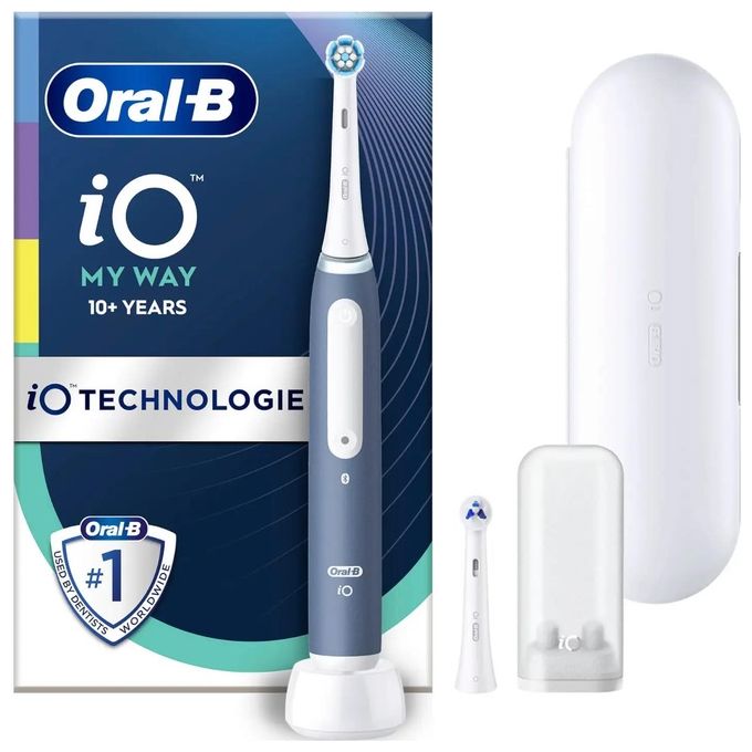 Oral-B MY WAY Spazzolino elettrico a vibrazione 4 modalita' Timer per Adolescenti colore Blu