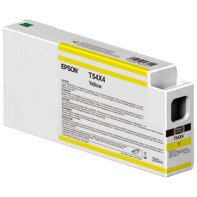 Epson C13T54X400 Cartuccia d'inchiostro Originale 350 ml colore Giallo