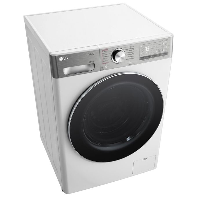 LG D4R9513TPWC Serie R9 Lavasciuga Frontale 13-7 Kg 1400 rpm Classe D AI DD TurboWash 360 Autodosaggio (85x60x61,5 cm) colore Bianco