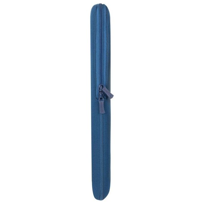 Rivacase Custodia Antishock per Laptop 13.3''-14'' Zip Verticale Blu Scuro