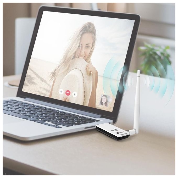 TP-LINK Wireless Lite N High-gain Adattatore Usb