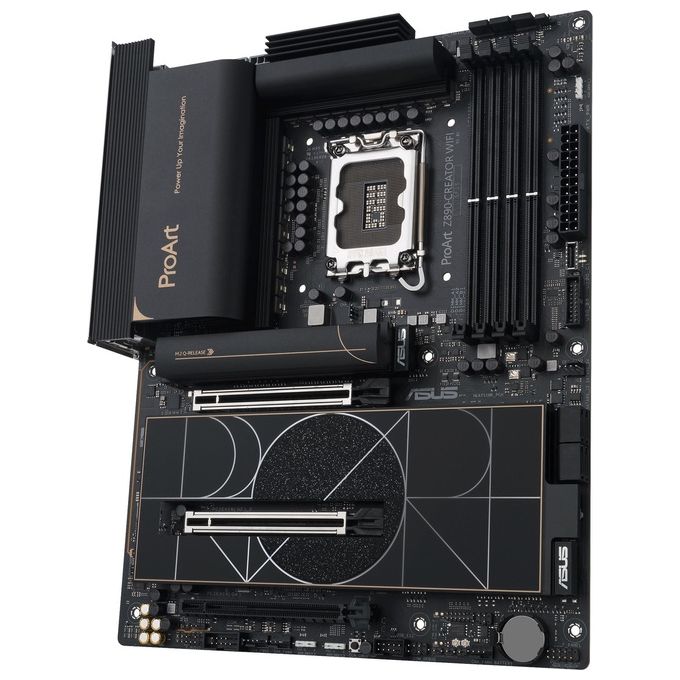 ASUS 90MB1JD0-M0EAY0 ProArt Z890-CREATOR WIFI Scheda Madre ATX Socket LGA 1851 DDR5 PCIe 5.0 5 Slot M.2 Thunderbolt 5 Wi-Fi 7 colore Nero