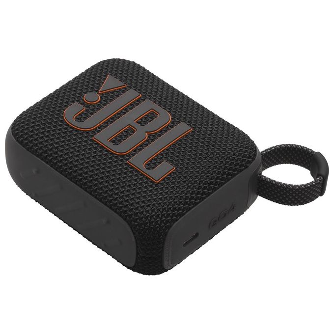 JBL JBLGO4BLK Go 4 Altoparlante Bluetooth Portatile 4,2 W IP67 Waterproof Antipolvere Autonomia 7 h colore Nero