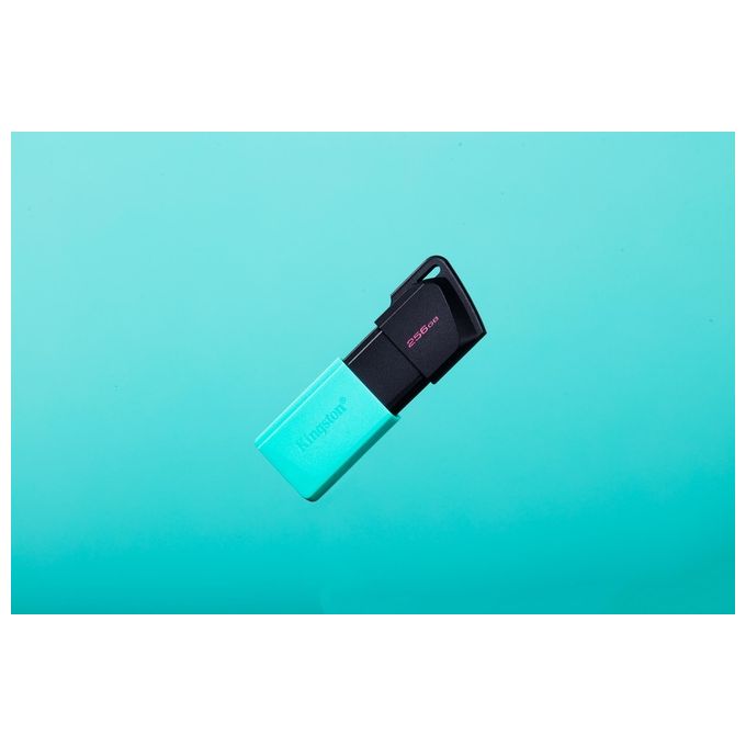 Kingston Flash Drive Usb3.2 256Gb Exodiam Nero-Verde