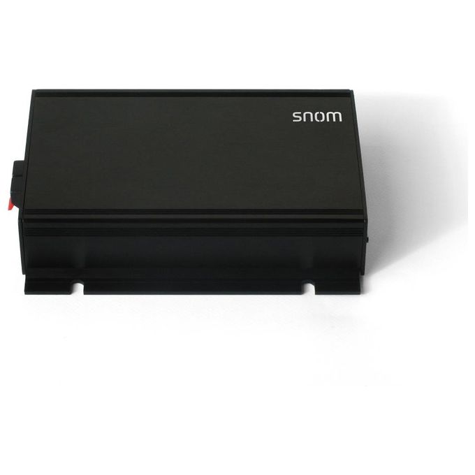 Snom 00004602 PA1+ Sistema di Diffusione Audio VoIP Full Duplex Multiple Registrazioni SIP Conferenza a 3 Vie colore Nero