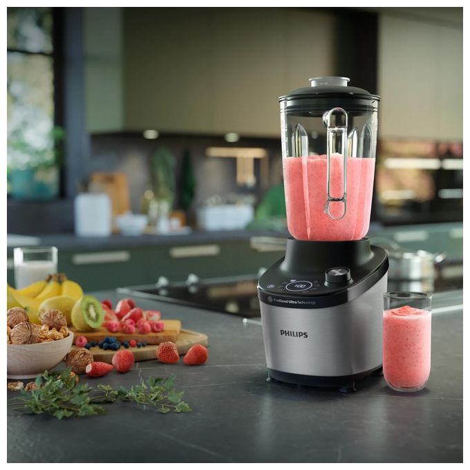 Philips HR3760-00 Serie 7000 Frullatore ad Alta Velocita' 1500 W 2 L 12 Velocita' ProBlend Ultra colore Nero