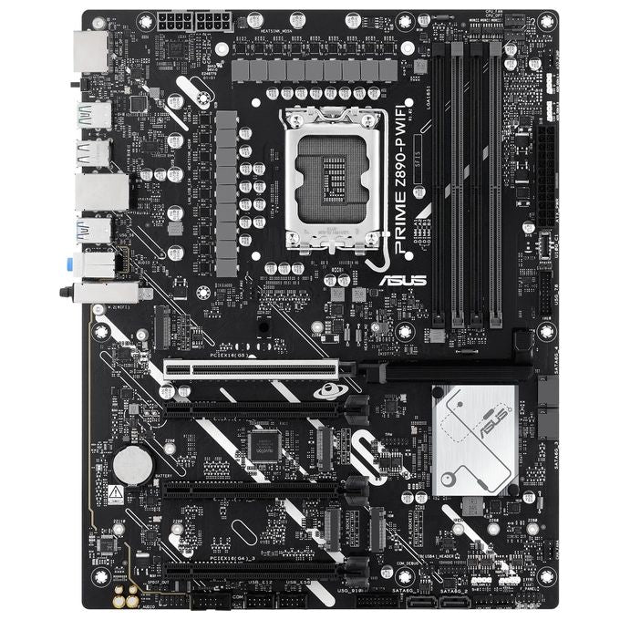 ASUS 90MB1I70-M0EAY0 PRIME Z890-P WIFI Scheda madre ATX Socket LGA 1851 DDR5 PCIe 5.0 Wi-Fi 7 USB-C Thunderbolt 4 colore Nero