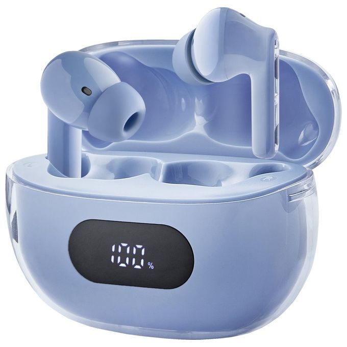 Intenso 3720315 Buds Plus Auricolari TWS True Wireless ANC ENC Bluetooth 5.4 Driver 13mm Autonomia 25h colore Blu
