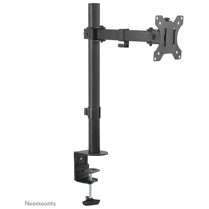 Neomounts 13058737000 FPMA-D540BLACK Supporto da Scrivania per Monitor 13-32 Pollici VESA 75x75 100x100 mm Regolabile Altezza Profondita' Inclinazione Rotazione Gestione Cavi colore Nero