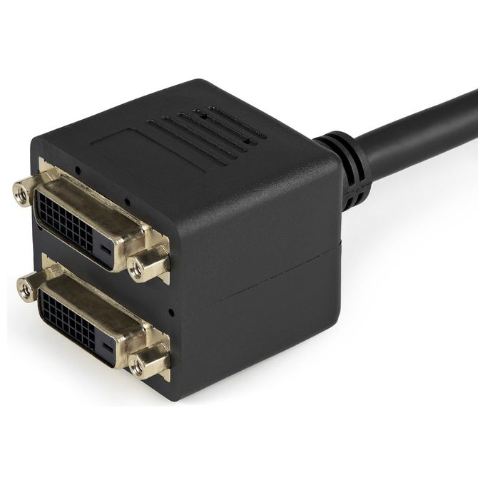 StarTech Cavo splitter video digitiale DVI-D a 2 DVI-D da 30 cm - M-F