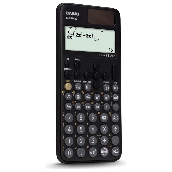 Casio, Calcolatrice Scientifica FX-991CW ClassWiz, Display LCD, Nero