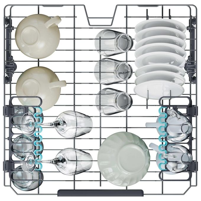 Candy 32002507 RapidÓ Lavastoviglie 16 coperti Classe C Wi-Fi BLE Smart Basket Smart Door 44 dB (85x59,7x59,8 cm) colore Inox