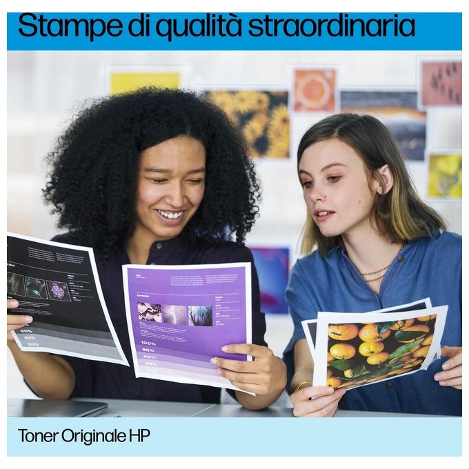 HP CF452A Cartuccia Toner Giallo Originale per Stampanti LaserJet M652 M653 M681 M682 Resa 10500 Pagine colore Giallo