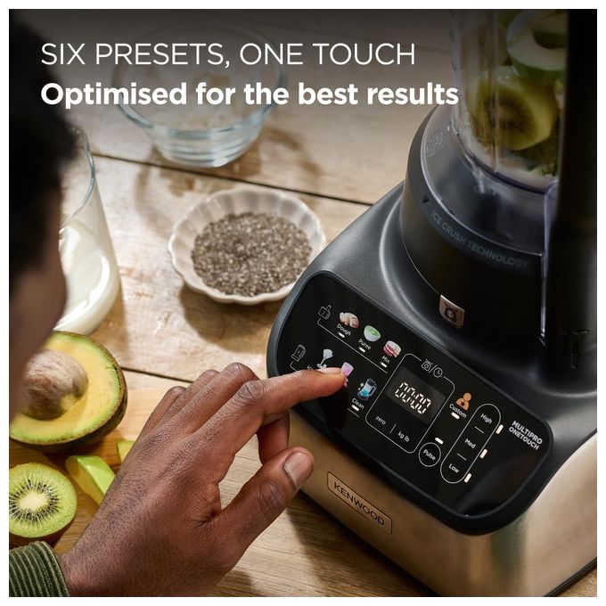 Kenwood FDM73.850SS Robot da Cucina Multifunzione Capacita' 3 Litri 8 Velocita' Potenza 1000 Watt colore Inox